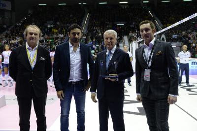 TREVISO 10 11 2018 LEGAVOLLEY SUPOERCOPPA  2018-2019  PROSECCO DOC IMOCO - IGOR GORGONZOLA NOVARA