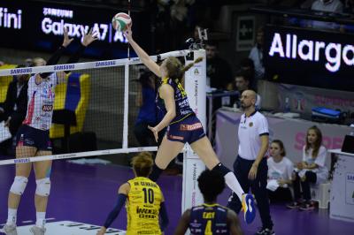 TREVISO 10 11 2018 LEGAVOLLEY SUPOERCOPPA  2018-2019  PROSECCO DOC IMOCO - IGOR GORGONZOLA NOVARA