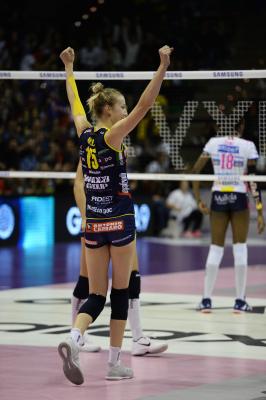 TREVISO 10 11 2018 LEGAVOLLEY SUPOERCOPPA  2018-2019  PROSECCO DOC IMOCO - IGOR GORGONZOLA NOVARA