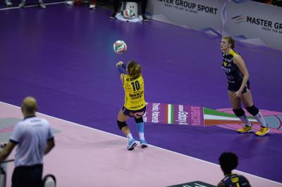 TREVISO 10 11 2018 LEGAVOLLEY SUPOERCOPPA  2018-2019  PROSECCO DOC IMOCO - IGOR GORGONZOLA NOVARA
