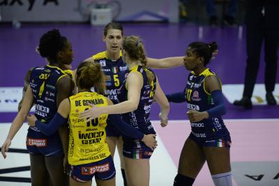 TREVISO 10 11 2018 LEGAVOLLEY SUPOERCOPPA  2018-2019  PROSECCO DOC IMOCO - IGOR GORGONZOLA NOVARA