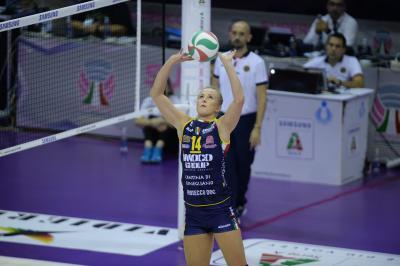 TREVISO 10 11 2018 LEGAVOLLEY SUPOERCOPPA  2018-2019  PROSECCO DOC IMOCO - IGOR GORGONZOLA NOVARA