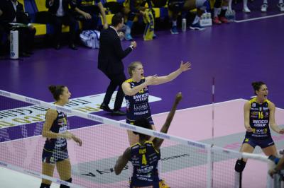 TREVISO 10 11 2018 LEGAVOLLEY SUPOERCOPPA  2018-2019  PROSECCO DOC IMOCO - IGOR GORGONZOLA NOVARA