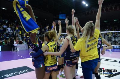 TREVISO 10 11 2018 LEGAVOLLEY SUPERCOPPA  2018-2019  PROSECCO DOC IMOCO - FESTEGGIAMENTI VITTORIA SUPERCOPPA