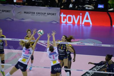 TREVISO 10 11 2018 LEGAVOLLEY SUPOERCOPPA  2018-2019  PROSECCO DOC IMOCO - IGOR GORGONZOLA NOVARA