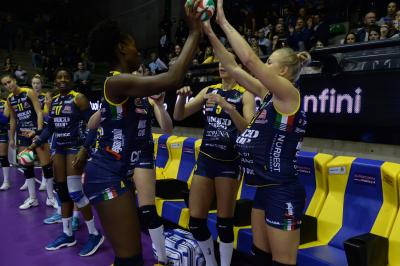 TREVISO 10 11 2018 LEGAVOLLEY SUPOERCOPPA  2018-2019  PROSECCO DOC IMOCO - IGOR GORGONZOLA NOVARA