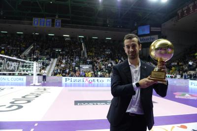TREVISO 10 11 2018 LEGAVOLLEY SUPOERCOPPA  2018-2019  PROSECCO DOC IMOCO - IGOR GORGONZOLA NOVARA