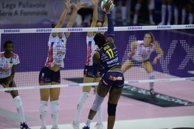 TREVISO 10 11 2018 LEGAVOLLEY SUPOERCOPPA  2018-2019  PROSECCO DOC IMOCO - IGOR GORGONZOLA NOVARA