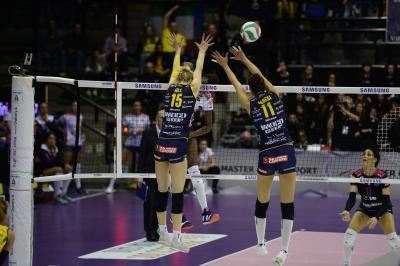TREVISO 10 11 2018 LEGAVOLLEY SUPOERCOPPA  2018-2019  PROSECCO DOC IMOCO - IGOR GORGONZOLA NOVARA