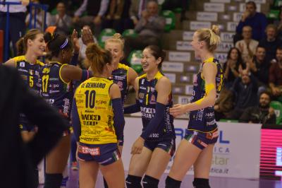 TREVISO 14 11 2018 LEGAVOLLEY CAMPIONATO 2018-2019  PROSECCO DOC IMOCO - BERGAMO