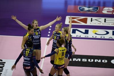 TREVISO 14 11 2018 LEGAVOLLEY CAMPIONATO 2018-2019  PROSECCO DOC IMOCO - BERGAMO