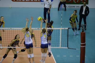 TREVISO 21 11 2018 CEV 2018-2019  ANTONIO CARRARO IMOCO - SAVINO DEL BENE SCANDICCI