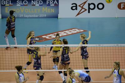 TREVISO 21 11 2018 CEV 2018-2019  ANTONIO CARRARO IMOCO - SAVINO DEL BENE SCANDICCI