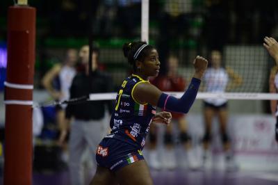 TREVISO 28 11 2018 LEGAVOLLEY CAMPIONATO 2018-2019  PROSECCO DOC IMOCO - IGOR GORGONZOLA NOVARA