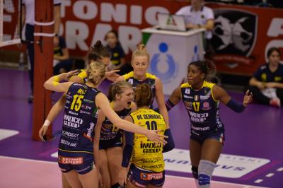 TREVISO 28 11 2018 LEGAVOLLEY CAMPIONATO 2018-2019  PROSECCO DOC IMOCO - IGOR GORGONZOLA NOVARA