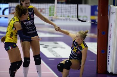 TREVISO 28 11 2018 LEGAVOLLEY CAMPIONATO 2018-2019  PROSECCO DOC IMOCO - IGOR GORGONZOLA NOVARA