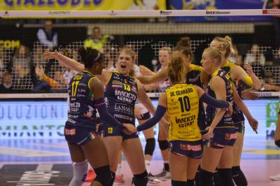 TREVISO 28 11 2018 LEGAVOLLEY CAMPIONATO 2018-2019  PROSECCO DOC IMOCO - IGOR GORGONZOLA NOVARA