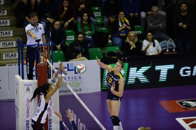 TREVISO 28 11 2018 LEGAVOLLEY CAMPIONATO 2018-2019  PROSECCO DOC IMOCO - IGOR GORGONZOLA NOVARA