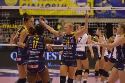 TREVISO 28 11 2018 LEGAVOLLEY CAMPIONATO 2018-2019  PROSECCO DOC IMOCO - IGOR GORGONZOLA NOVARA