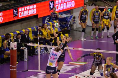 TREVISO 28 11 2018 LEGAVOLLEY CAMPIONATO 2018-2019  PROSECCO DOC IMOCO - IGOR GORGONZOLA NOVARA