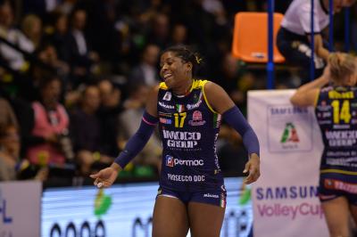 TREVISO 28 11 2018 LEGAVOLLEY CAMPIONATO 2018-2019  PROSECCO DOC IMOCO - IGOR GORGONZOLA NOVARA