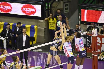 TREVISO 28 11 2018 LEGAVOLLEY CAMPIONATO 2018-2019  PROSECCO DOC IMOCO - IGOR GORGONZOLA NOVARA