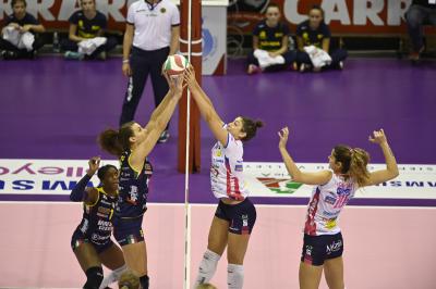 TREVISO 28 11 2018 LEGAVOLLEY CAMPIONATO 2018-2019  PROSECCO DOC IMOCO - IGOR GORGONZOLA NOVARA