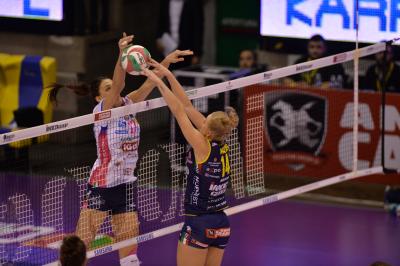 TREVISO 28 11 2018 LEGAVOLLEY CAMPIONATO 2018-2019  PROSECCO DOC IMOCO - IGOR GORGONZOLA NOVARA