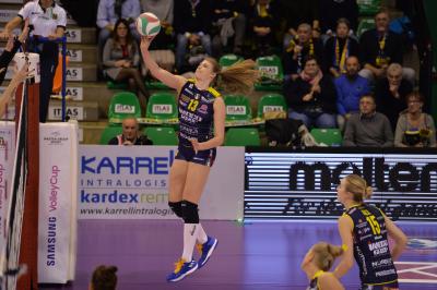 TREVISO 28 11 2018 LEGAVOLLEY CAMPIONATO 2018-2019  PROSECCO DOC IMOCO - IGOR GORGONZOLA NOVARA