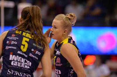 TREVISO 28 11 2018 LEGAVOLLEY CAMPIONATO 2018-2019  PROSECCO DOC IMOCO - IGOR GORGONZOLA NOVARA
