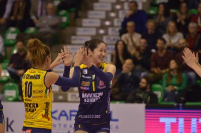 TREVISO 28 11 2018 LEGAVOLLEY CAMPIONATO 2018-2019  PROSECCO DOC IMOCO - IGOR GORGONZOLA NOVARA