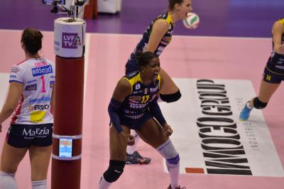 TREVISO 28 11 2018 LEGAVOLLEY CAMPIONATO 2018-2019  PROSECCO DOC IMOCO - IGOR GORGONZOLA NOVARA