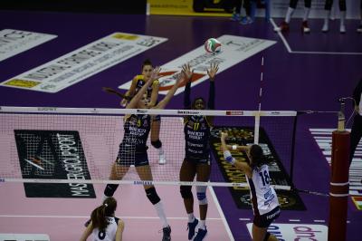 TREVISO 28 11 2018 LEGAVOLLEY CAMPIONATO 2018-2019  PROSECCO DOC IMOCO - IGOR GORGONZOLA NOVARA