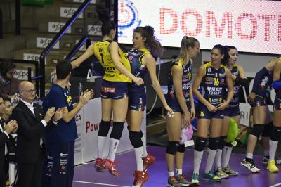 TREVISO 28 11 2018 LEGAVOLLEY CAMPIONATO 2018-2019  PROSECCO DOC IMOCO - IGOR GORGONZOLA NOVARA