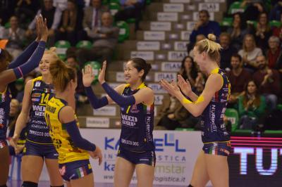 TREVISO 28 11 2018 LEGAVOLLEY CAMPIONATO 2018-2019  PROSECCO DOC IMOCO - IGOR GORGONZOLA NOVARA
