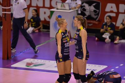 TREVISO 02 12 2018 LEGAVOLLEY CAMPIONATO 2018-2019  PROSECCO DOC IMOCO - CRAL CLUB ITALIA