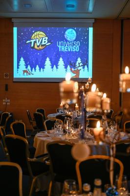 TREVISO 20 12 2018 LNP CAMPIONATO 2018-2019 DE LONGHI TREVISO BASKET - FESTA NATALE