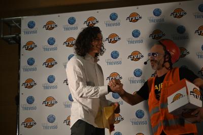 TREVISO 20 12 2018 LNP CAMPIONATO 2018-2019 DE LONGHI TREVISO BASKET - FESTA NATALE