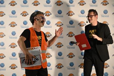 TREVISO 20 12 2018 LNP CAMPIONATO 2018-2019 DE LONGHI TREVISO BASKET - FESTA NATALE