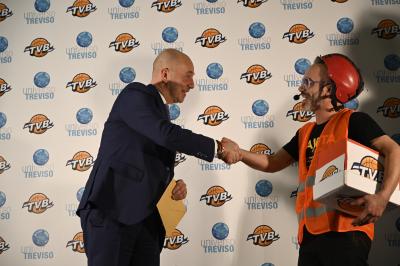 TREVISO 20 12 2018 LNP CAMPIONATO 2018-2019 DE LONGHI TREVISO BASKET - FESTA NATALE
