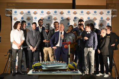 TREVISO 20 12 2018 LNP CAMPIONATO 2018-2019 DE LONGHI TREVISO BASKET - FESTA NATALE