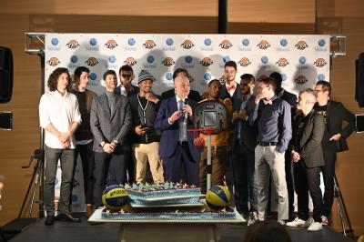 TREVISO 20 12 2018 LNP CAMPIONATO 2018-2019 DE LONGHI TREVISO BASKET - FESTA NATALE