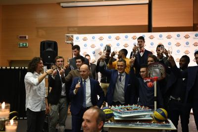 TREVISO 20 12 2018 LNP CAMPIONATO 2018-2019 DE LONGHI TREVISO BASKET - FESTA NATALE