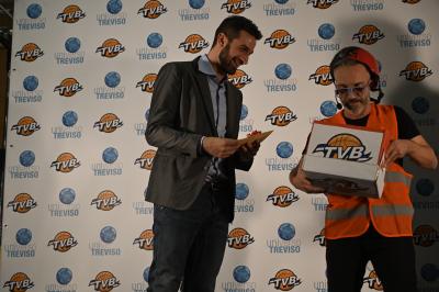 TREVISO 20 12 2018 LNP CAMPIONATO 2018-2019 DE LONGHI TREVISO BASKET - FESTA NATALE
