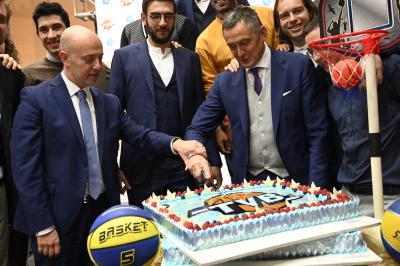 TREVISO 20 12 2018 LNP CAMPIONATO 2018-2019 DE LONGHI TREVISO BASKET - FESTA NATALE