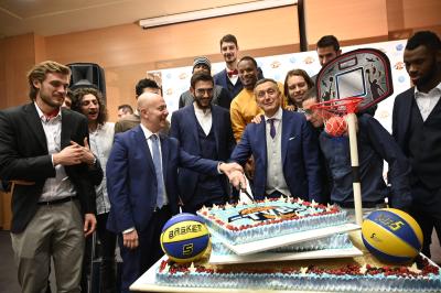 TREVISO 20 12 2018 LNP CAMPIONATO 2018-2019 DE LONGHI TREVISO BASKET - FESTA NATALE