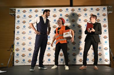 TREVISO 20 12 2018 LNP CAMPIONATO 2018-2019 DE LONGHI TREVISO BASKET - FESTA NATALE