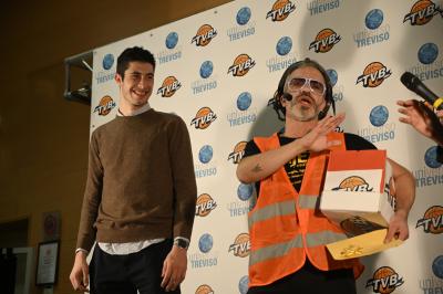 TREVISO 20 12 2018 LNP CAMPIONATO 2018-2019 DE LONGHI TREVISO BASKET - FESTA NATALE