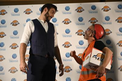 TREVISO 20 12 2018 LNP CAMPIONATO 2018-2019 DE LONGHI TREVISO BASKET - FESTA NATALE