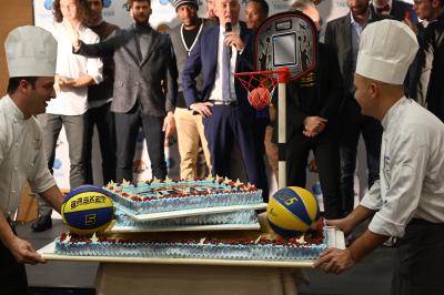 TREVISO 20 12 2018 LNP CAMPIONATO 2018-2019 DE LONGHI TREVISO BASKET - FESTA NATALE